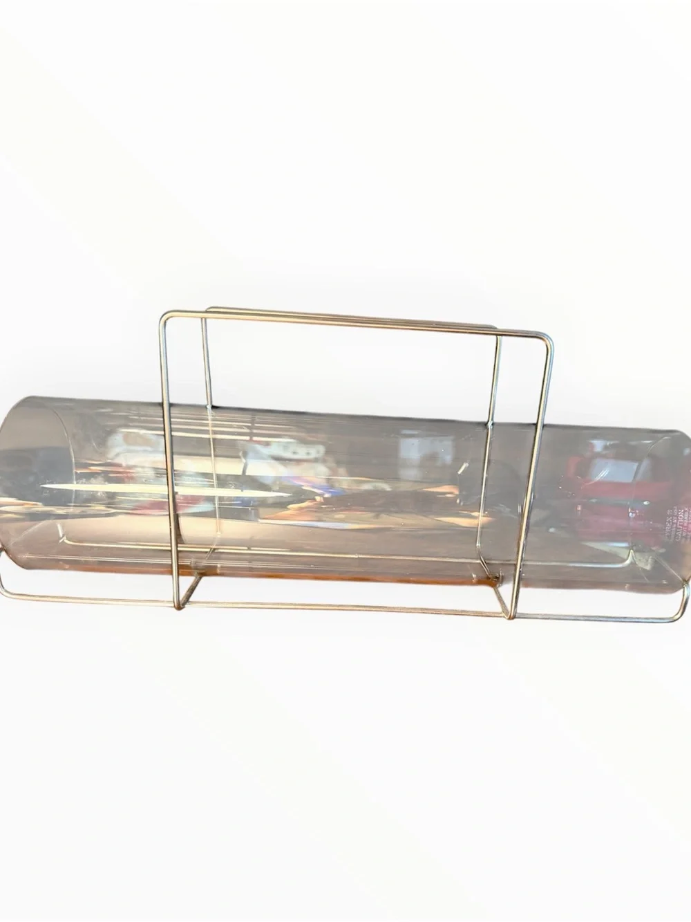 Vintage Pyrex Bake-A-Round glass bread tube (Model 990)